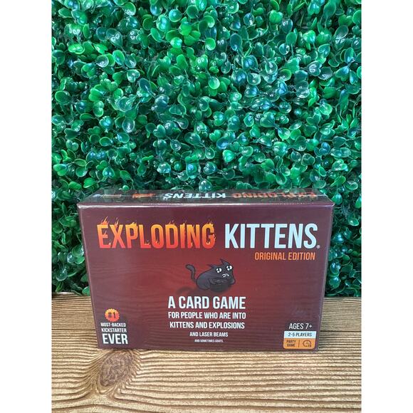 Exploding Kittens | Games | Nib Exploding Kittens Original Edition 25 ...